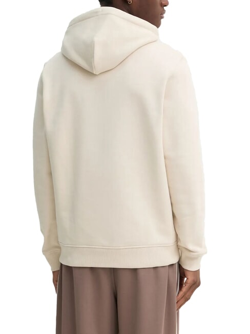 TH JEANS Felpa cappuccio patch bandiera newsprint - Felpe Uomo