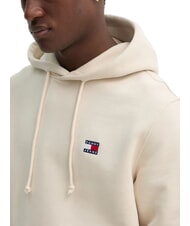 TOMMY HILFIGER TH JEANS Felpa cappuccio patch bandiera newsprint - Felpe Uomo - 3