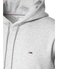 TOMMY HILFIGER TH JEANS Felpa con cappuccio regular fit light grey heather - Felpe Uomo - 3