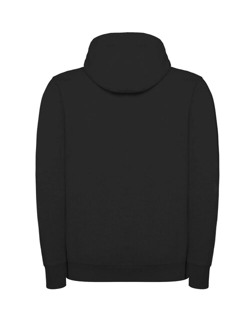 TH JEANS Felpa con cappuccio regular fit black - Felpe Uomo
