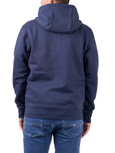 TH JEANS Felpa full zip con cappuccio twilight navy - Felpe Uomo