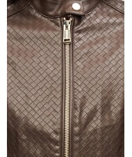 GUESS CLAUDINE Giacca Biker dark coffee - Giacche Donna - 3