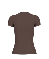 GUESS LEO TRIANGLE T-Shirt a maniche corte dark coffee - T-shirt e Top Donna - 2