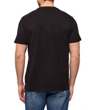 GUESS SHIMMER 4G T-Shirt in cotone jetbla - T-shirt Uomo - 2