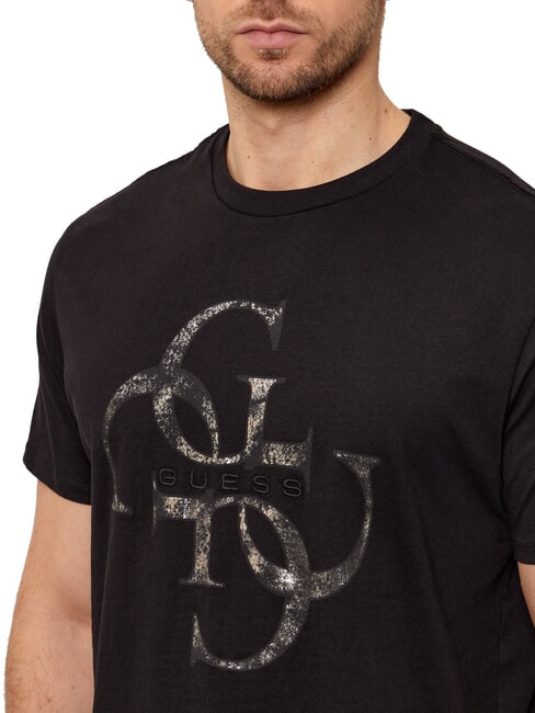 SHIMMER 4G T-Shirt in cotone jetbla - T-shirt Uomo