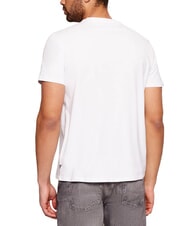 GUESS SHIMMER 4G T-Shirt in cotone purwhite - T-shirt Uomo - 2