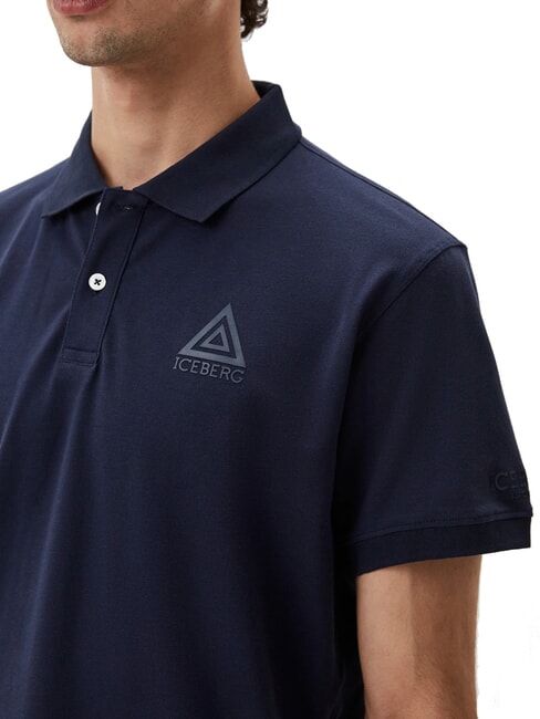 TRIANGLE Polo a maniche corte navy - Polo Uomo