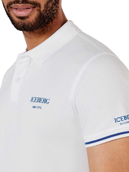 BASIC Polo in cotone white - Polo Uomo