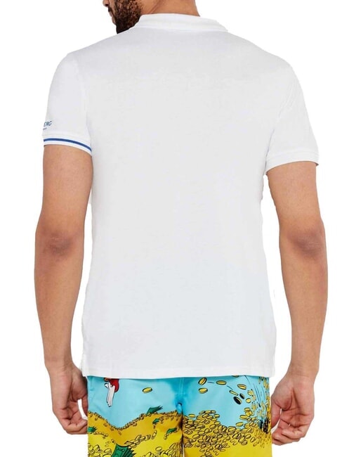 BASIC Polo in cotone white - Polo Uomo