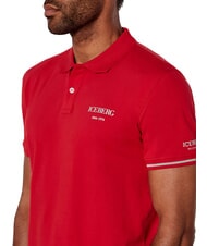 ICEBERG BASIC Polo in cotone red - Polo Uomo - 3