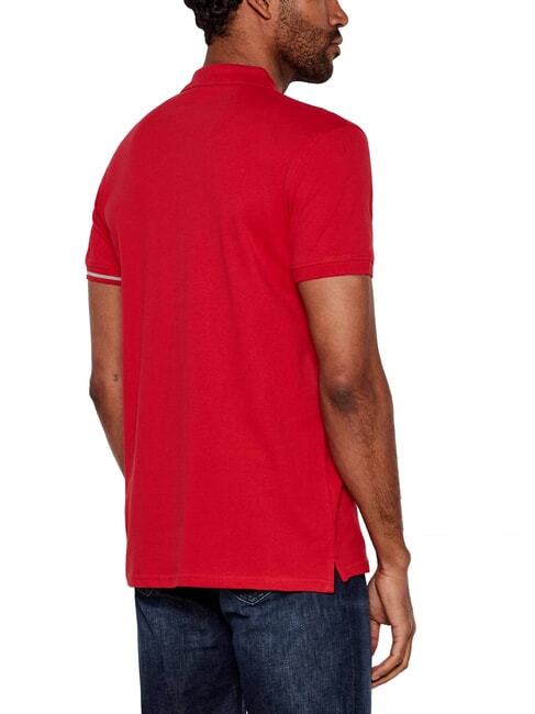 BASIC Polo in cotone red - Polo Uomo