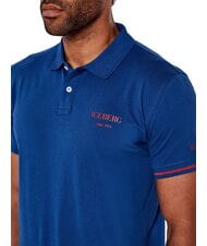 ICEBERG BASIC Polo in cotone blue - Polo Uomo - 3