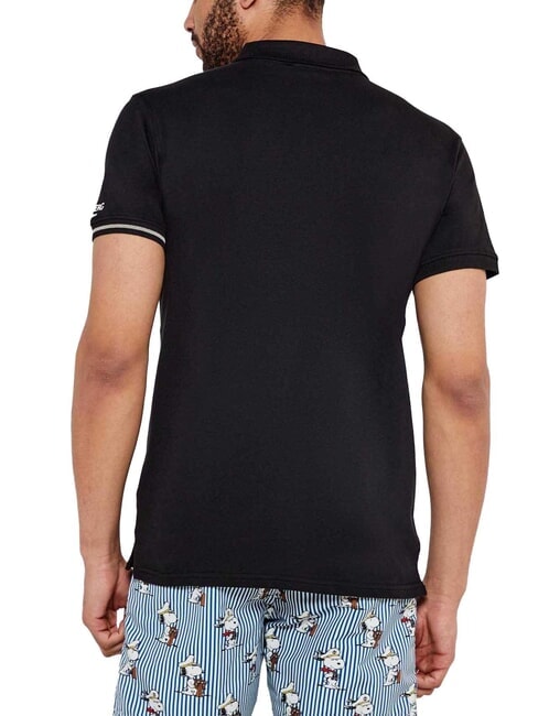 BASIC Polo in cotone black - Polo Uomo