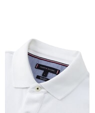 TOMMY HILFIGER TH Polo manica corta in cotone bright white - Polo Uomo - 3