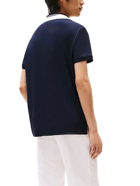 TH Polo manica corte colletto righe desert sky - Polo Uomo