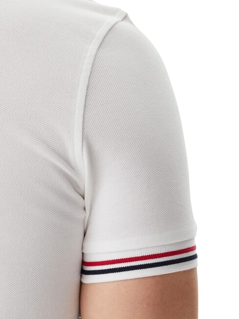 TH TIPPED Polo a maniche corte slim fit white - Polo Uomo