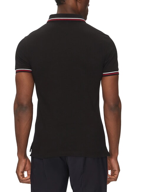 TH TIPPED Polo a maniche corte slim fit black - Polo Uomo