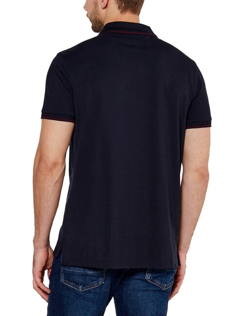 TH Polo a maniche corte linea bordino desert sky - Polo Uomo