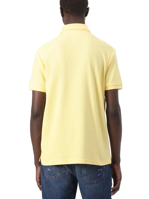 TH Polo manica corta ricamo monogram citronella - Polo Uomo