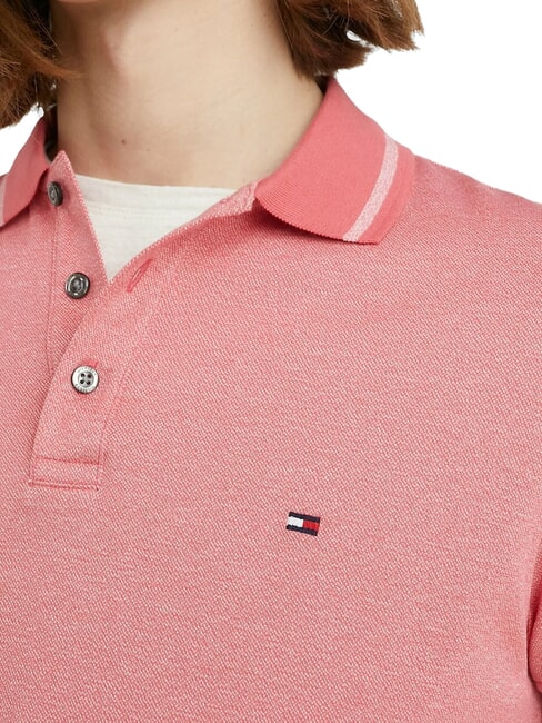 TH Polo a maniche corte in cotone pink - Polo Uomo