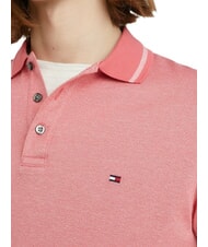 TOMMY HILFIGER TH Polo a maniche corte in cotone pink - Polo Uomo - 3