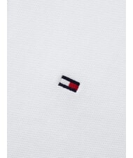 TOMMY HILFIGER TH Polo manica corta in cotone bright white - Polo Uomo - 4