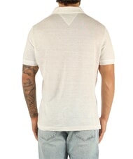 TOMMY HILFIGER TH Polo a maniche corte in lino - Polo Uomo