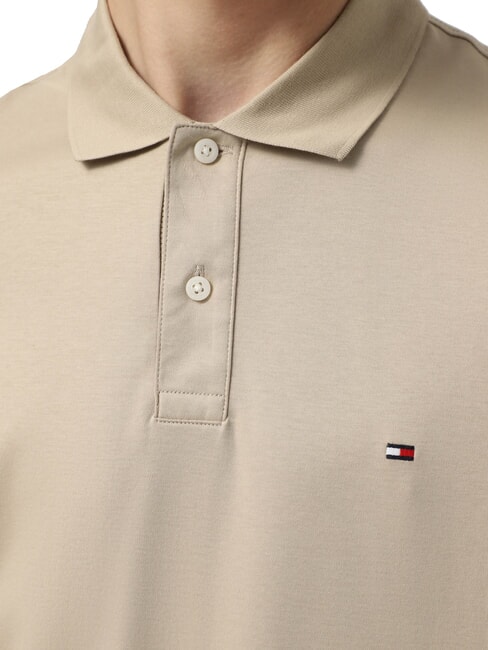 TH Polo in cotone a maniche corte sandalwood - Polo Uomo