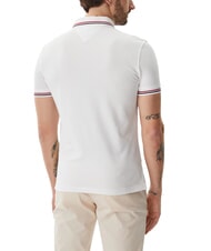 TOMMY HILFIGER TH TIPPED Polo a maniche corte slim fit white - Polo Uomo - 2