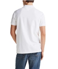 TOMMY HILFIGER TH Polo a maniche corte in cotone white - Polo Uomo - 2
