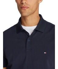TOMMY HILFIGER TH Polo a maniche corte in cotone desert sky - Polo Uomo - 3