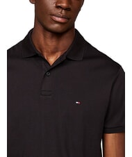 TOMMY HILFIGER TH Polo a maniche corte nastro colletto black - Polo Uomo - 3