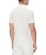 TOMMY HILFIGER TH Polo manica corta ricamo monogram white - Polo Uomo - 2