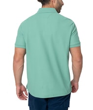 TOMMY HILFIGER TH Polo manica corta ricamo monogram fort green - Polo Uomo - 2