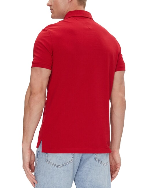TH Polo a maniche corte regular fit medium red - Polo Uomo