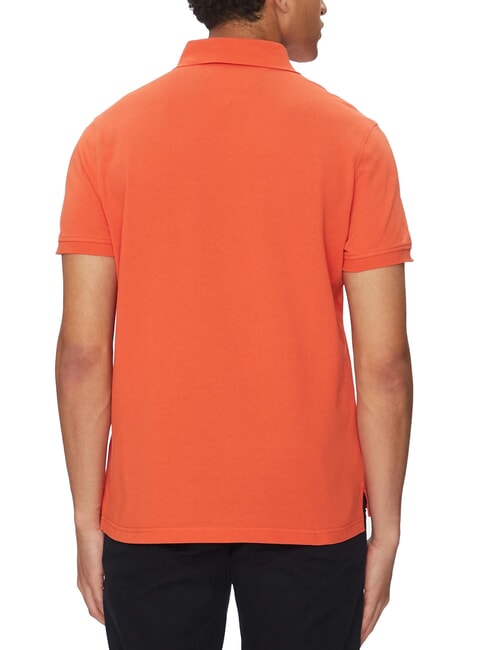 TH Polo a maniche corte regular fit brilliant orange - Polo Uomo