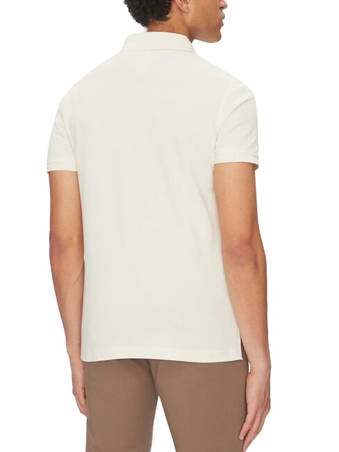 TH Polo a maniche corte regular fit ivory petal - Polo Uomo