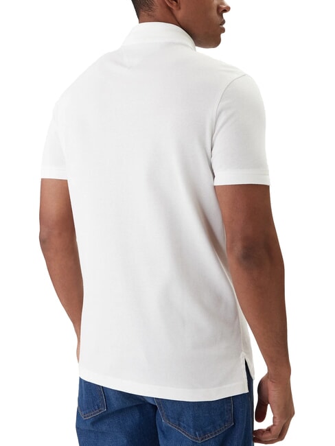 TH Polo a maniche corte regular fit white - Polo Uomo
