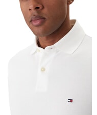 TOMMY HILFIGER TH Polo a maniche corte regular fit white - Polo Uomo - 3
