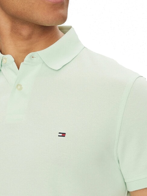 TH Polo a maniche corte regular fit opal green - Polo Uomo