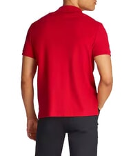 TOMMY HILFIGER TH Polo manica corta ricamo monogram medium red - Polo Uomo - 2