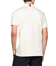 TOMMY HILFIGER TH Polo a maniche corte nastro colletto white - Polo Uomo - 2