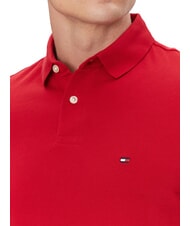 TOMMY HILFIGER TH Polo a maniche corte regular fit medium red - Polo Uomo - 3