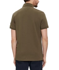 TOMMY HILFIGER TH Polo a maniche corte regular fit army green - Polo Uomo - 2