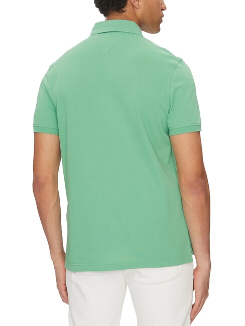 TH Polo a maniche corte regular fit fort green - Polo Uomo