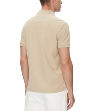 TOMMY HILFIGER TH Polo manica corta ricamo monogram sandalwood - Polo Uomo - 2