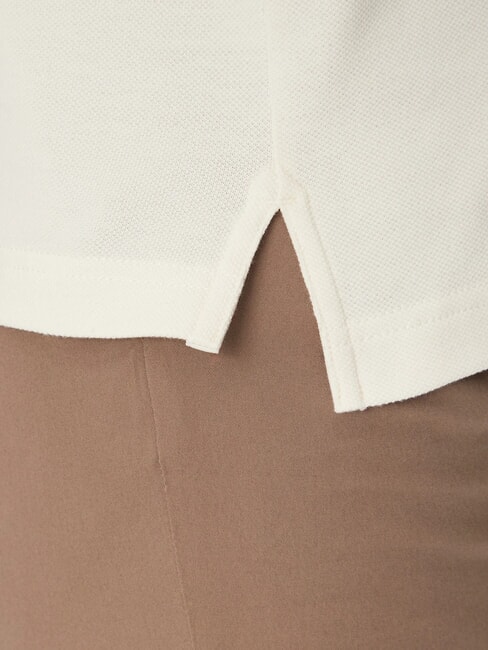 TH Polo a maniche corte regular fit ivory petal - Polo Uomo