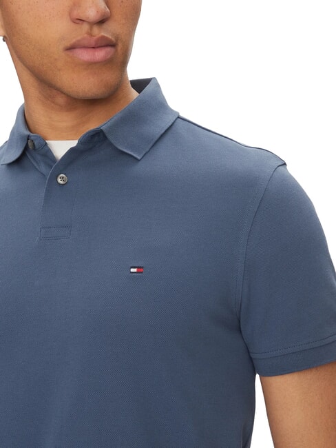 TH Polo a maniche corte regular fit aegean sea - Polo Uomo