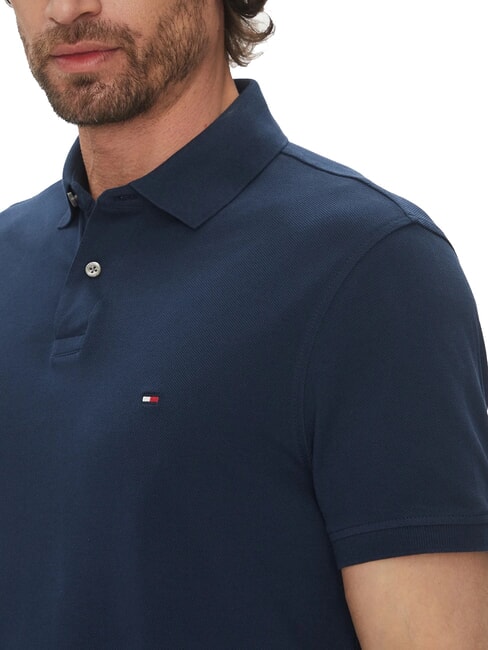 TH Polo a maniche corte regular fit night sky - Polo Uomo