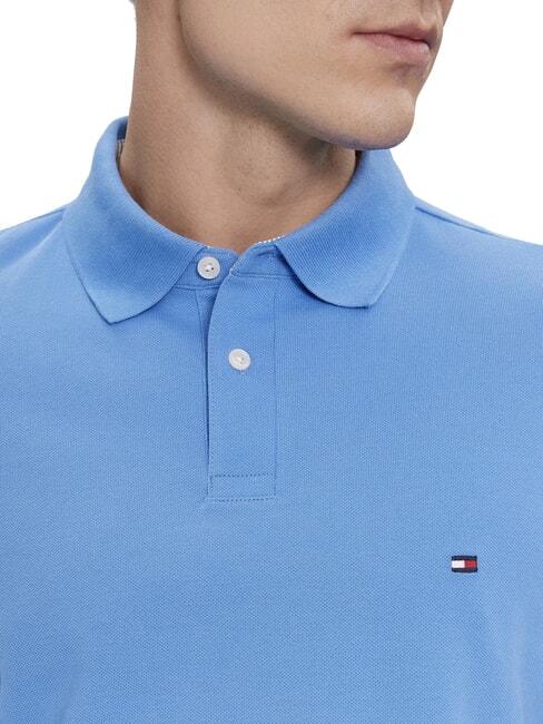 TH Polo a maniche corte regular fit blue spell - Polo Uomo